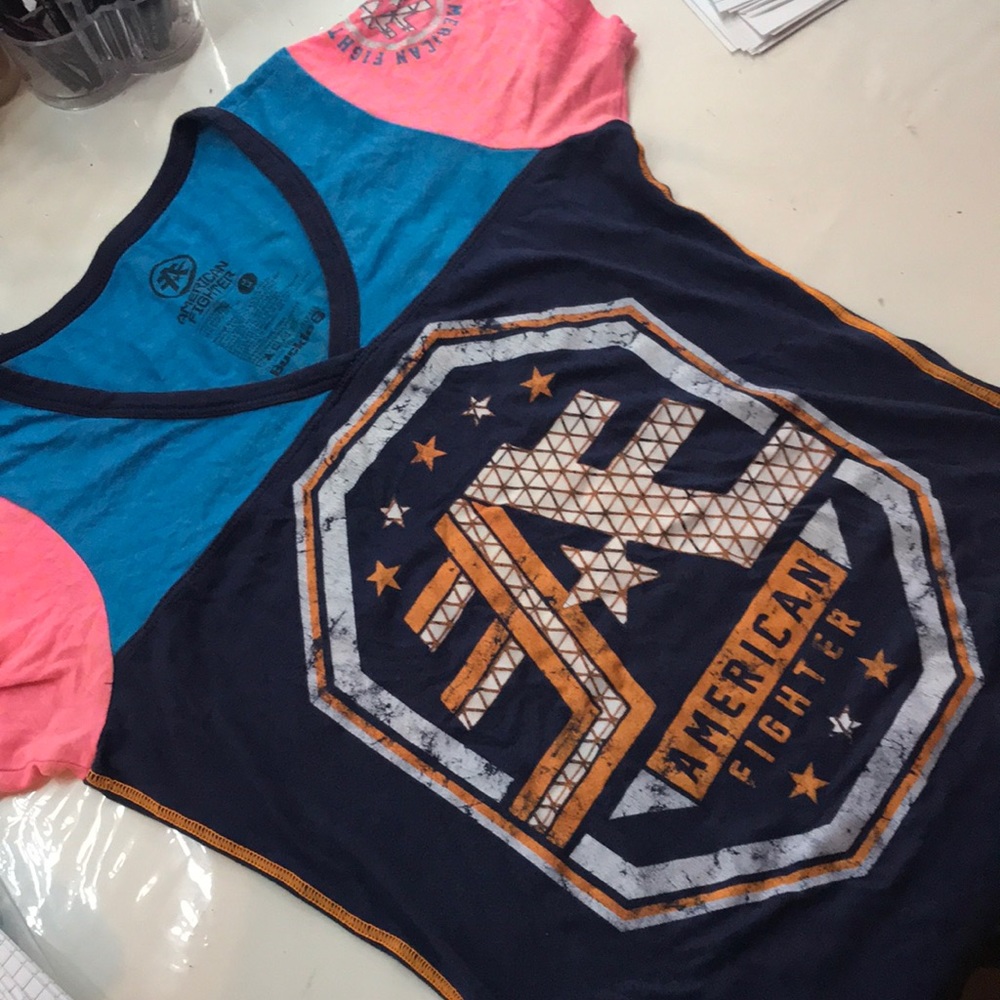 American fighter shirt